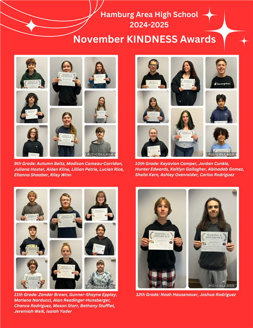 November Kindness Awards